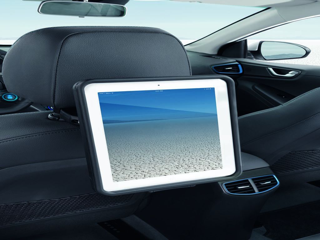 Soporte de ocio en el asiento trasero para iPad